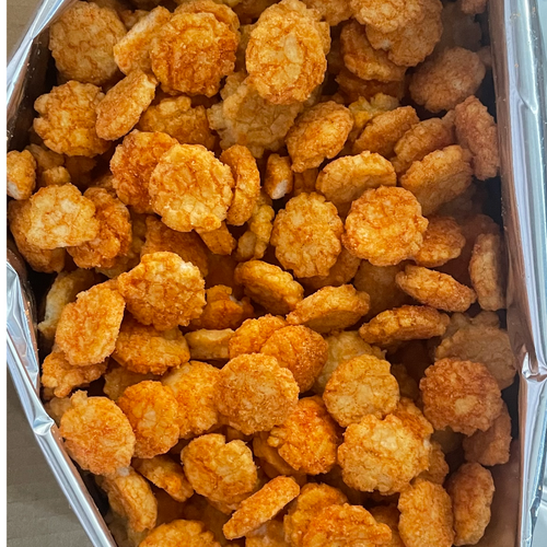 Chilli rice crakers