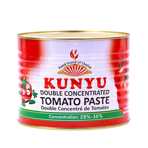 Canned tomato paste