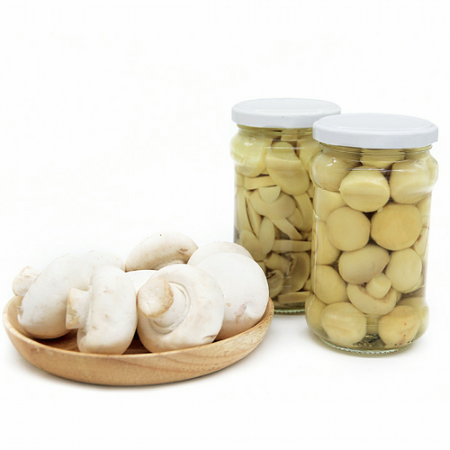Canned mushrooms