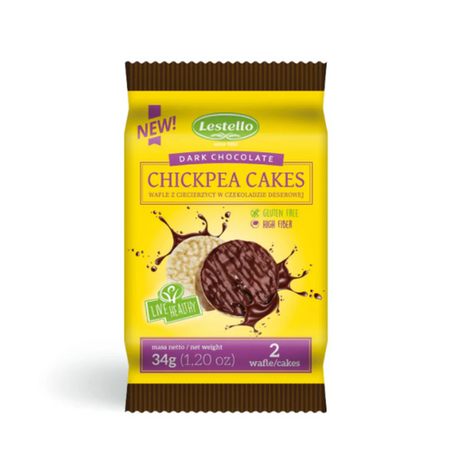 Lestello Dark chocolate chickpea cakes