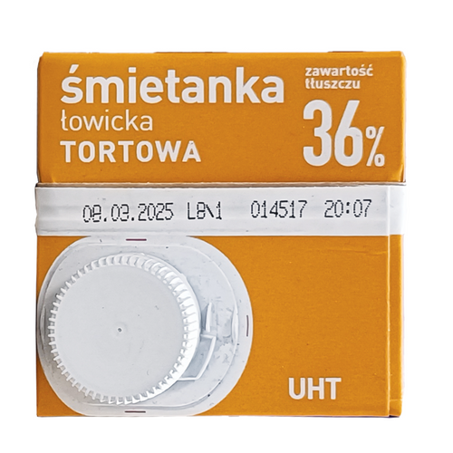 Cream lowicka UHT 36% 1L