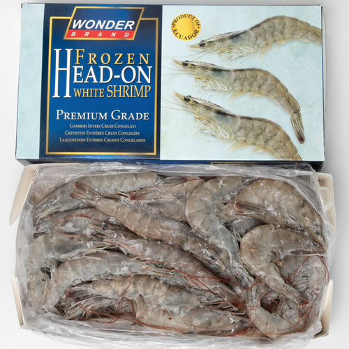 Head On Shell On Vannamei Shrimp