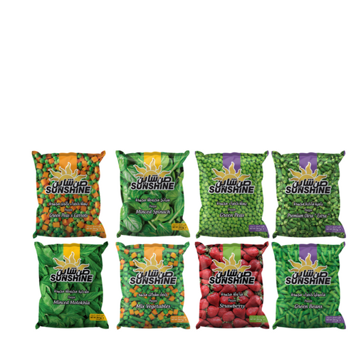 IQF Frozen Fruits and veg .