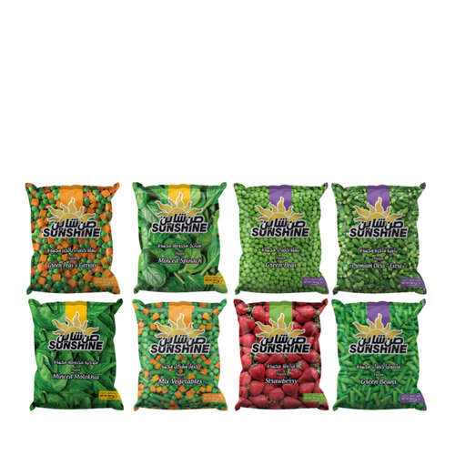 IQF Frozen Fruits and veg .