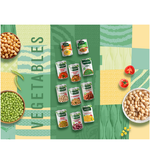 Tomato Paste, Fava Beans, Legumes and Jams.