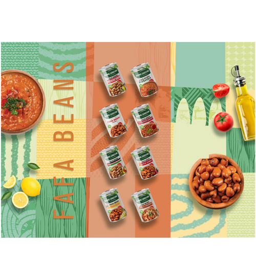 Tomato Paste, Fava Beans, Legumes and Jams.