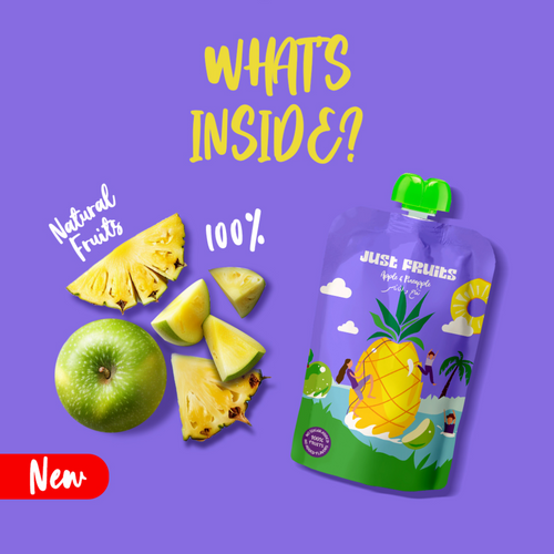 Just Fruits Puree Pouches