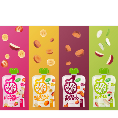 Hum Mum Puree Pouches