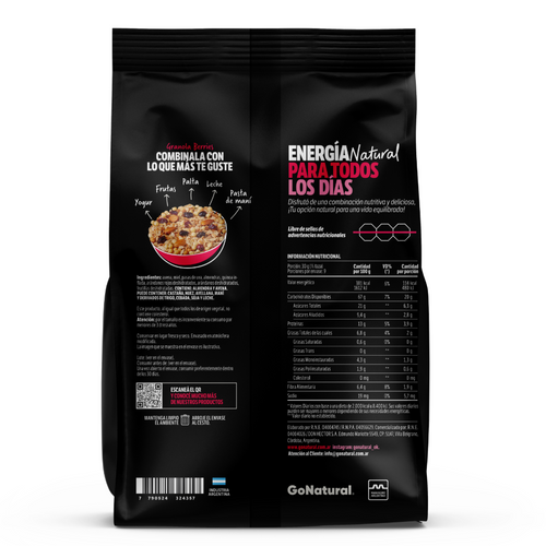 Granola Berries GoNatural