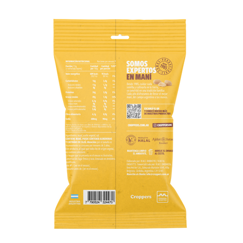 Salted Roasted Argentine High Oleic Peanuts