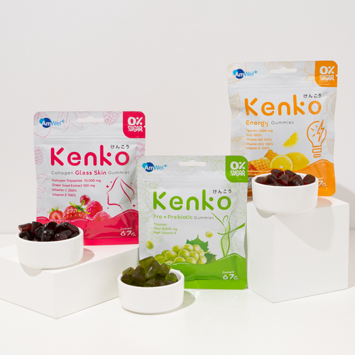 Fiber Gummies AmWel+Kenko Brand