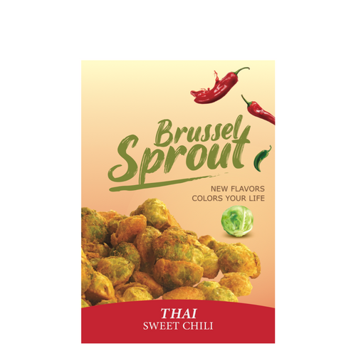 Brussels sprouts crunch in Thai sweet chili flavor