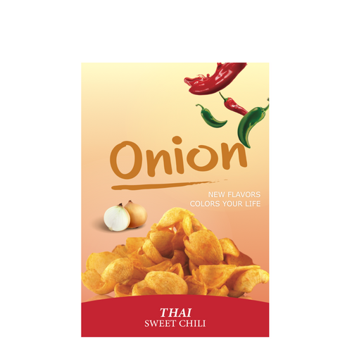 Onion crunch in Thai sweet chili flavor