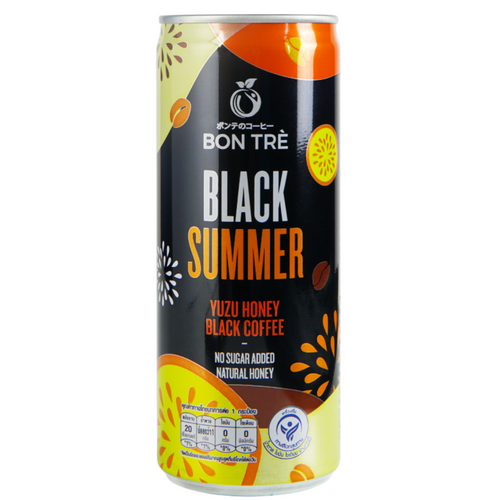 Black Summer Yuzu Honey Coffee