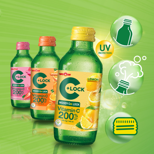 WOODY C+ LOCK, THE VIATMIN C DRINK