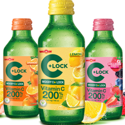WOODY C+ LOCK, THE VIATMIN C DRINK