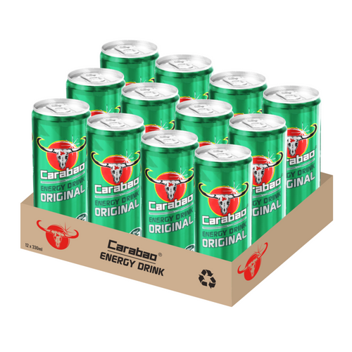 CARABAO CARBONATED ENERGY DRINK 330ML
