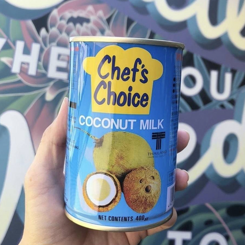 Canned coconut milk