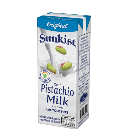 Sunkist brand, pistachio milk original flavor