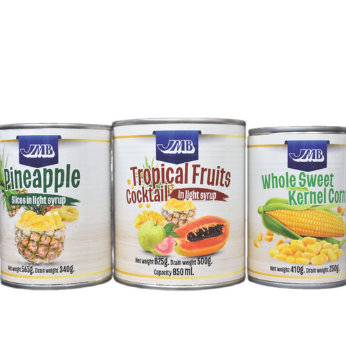 Canned Fruits & Vegetables