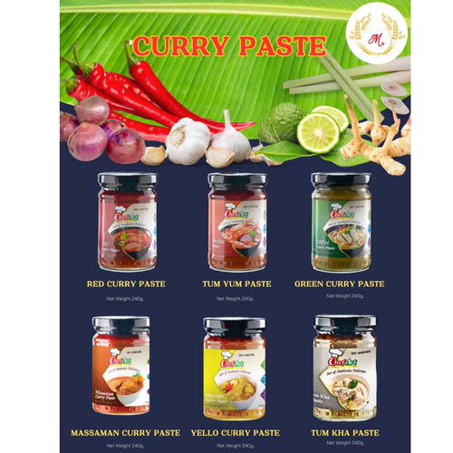 All Thai seasoning sauces , Dipping, Mayo and Curry Paste