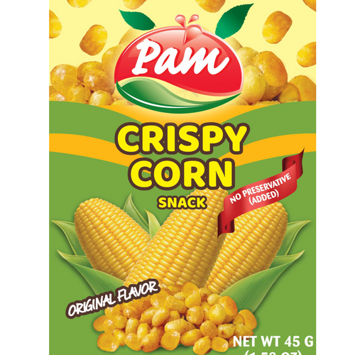 Sweet corn Vacuum Fried Snack