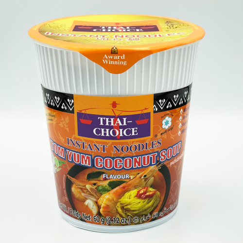 Instant Cup Noodles Tom Yum Coconut Soup Flavour