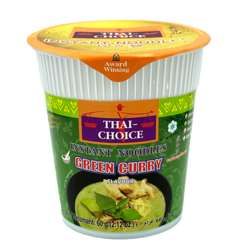 Instant Cup Noodles Green Curry Flavour