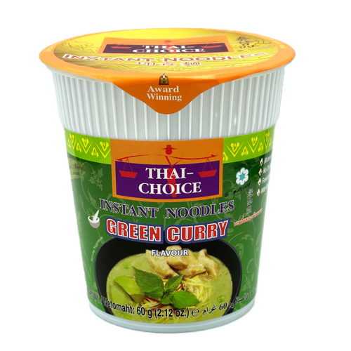 Instant Cup Noodles Green Curry Flavour