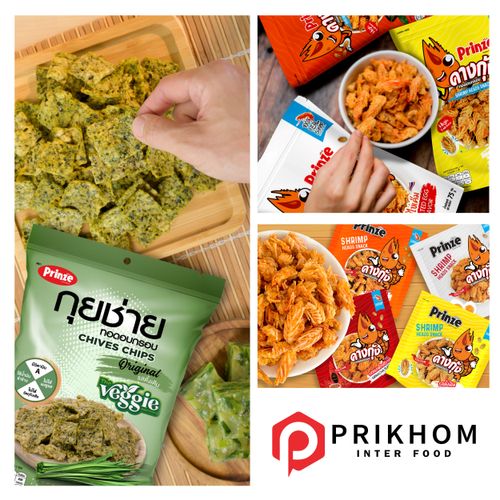 Prikhom Interfood Co., Ltd. has transformed shrimp heads into a culinary masterpiece.