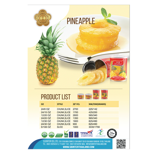 CANNED PINEAPPLE