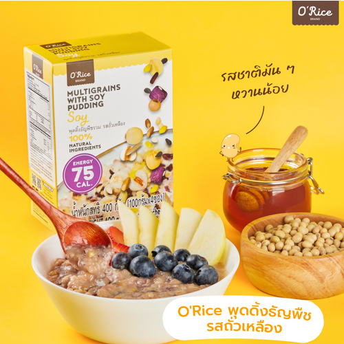 MATHUPAYAS MULTIGRAINS  with SOY PUDDING Soy