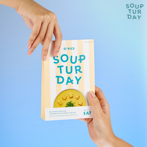 SOUPTURDAY RD 43 RICE SOUP  with CURCUMIN & BUTTERNUT SQUASH
