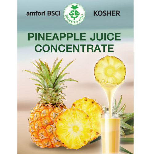 Pineapple juice concentrate 60, 65 Brix