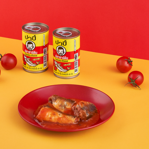 Canned Sardines in Tomato Sauce