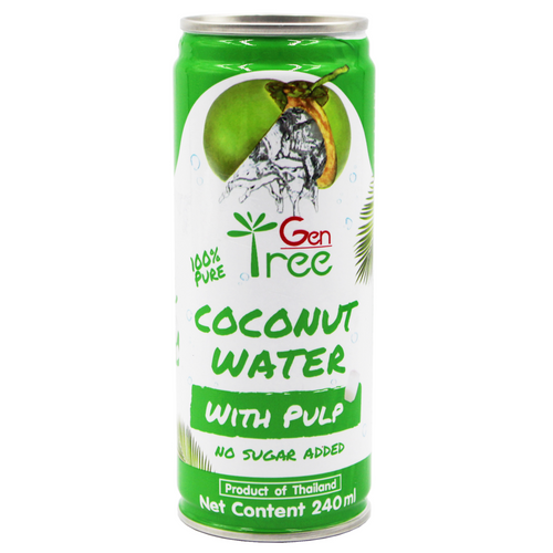 Coconut water with pulp