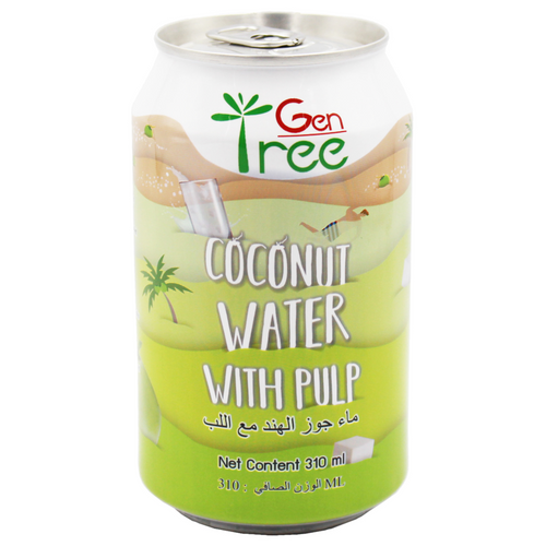 Coconut water with pulp