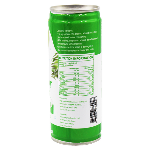 Coconut water with pulp