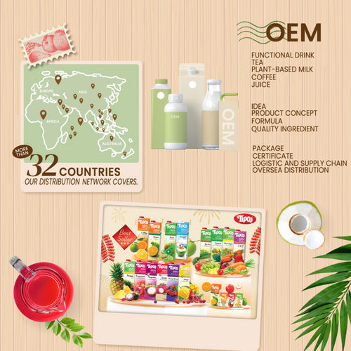 100%Coconut water TIPCO brand 1,000ml