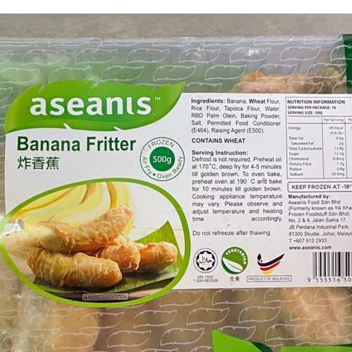 Frozen Banana Fritters