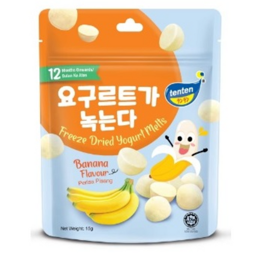 TENTEN FREEZE-DRIED YOGURT MELTS - BANANA