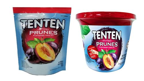 TENTEN PITTED PRUNES