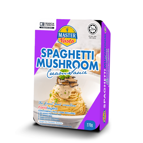 Spaghetti Mushroom Cream Sauce