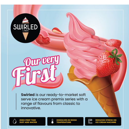 Swirled | Soft serve ice cream premix
