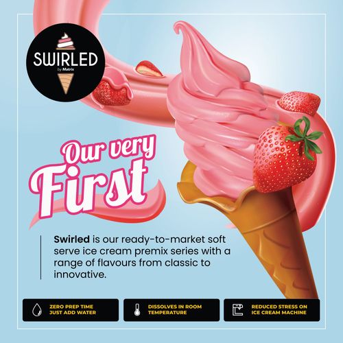 Swirled | Soft serve ice cream premix