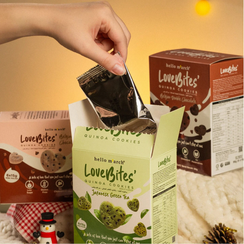 Hello M'arch Gluten Free Quinoa Cookies (Assorted Flavours)