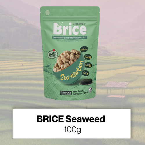 ecoBrown's BRICE Seaweed Wholegrain Snack