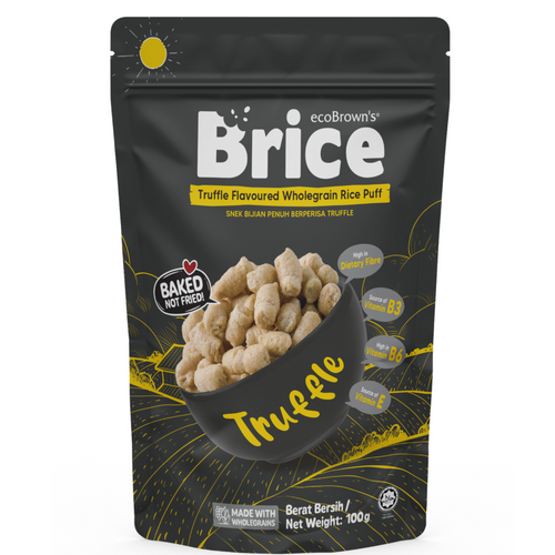 ecoBrown's BRICE Truffle Wholegrain Snack