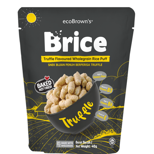 ecoBrown's BRICE Truffle Wholegrain Snack