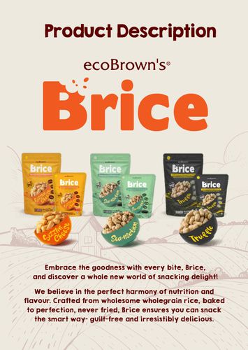 ecoBrown's BRICE Wholegrain Rice Puff